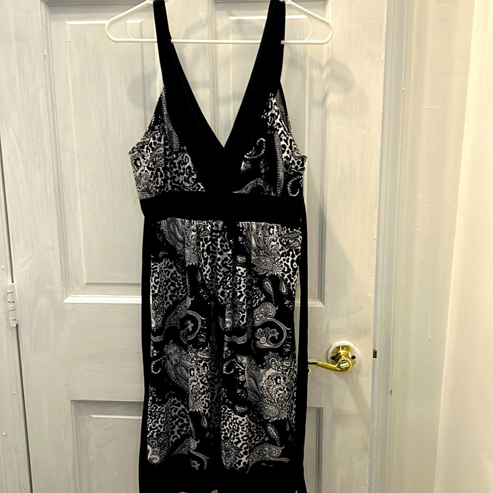 Black Paisley sundress